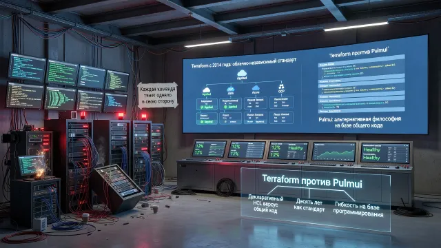 Инфраструктурный хаос побеждён? Terraform против Pulumi